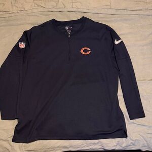 Nike Navy Blue Long Sleeve Shirt